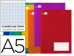 Libreta escolar Liderpapel A5 32h 60g/m² c/3mm. colores surtidos